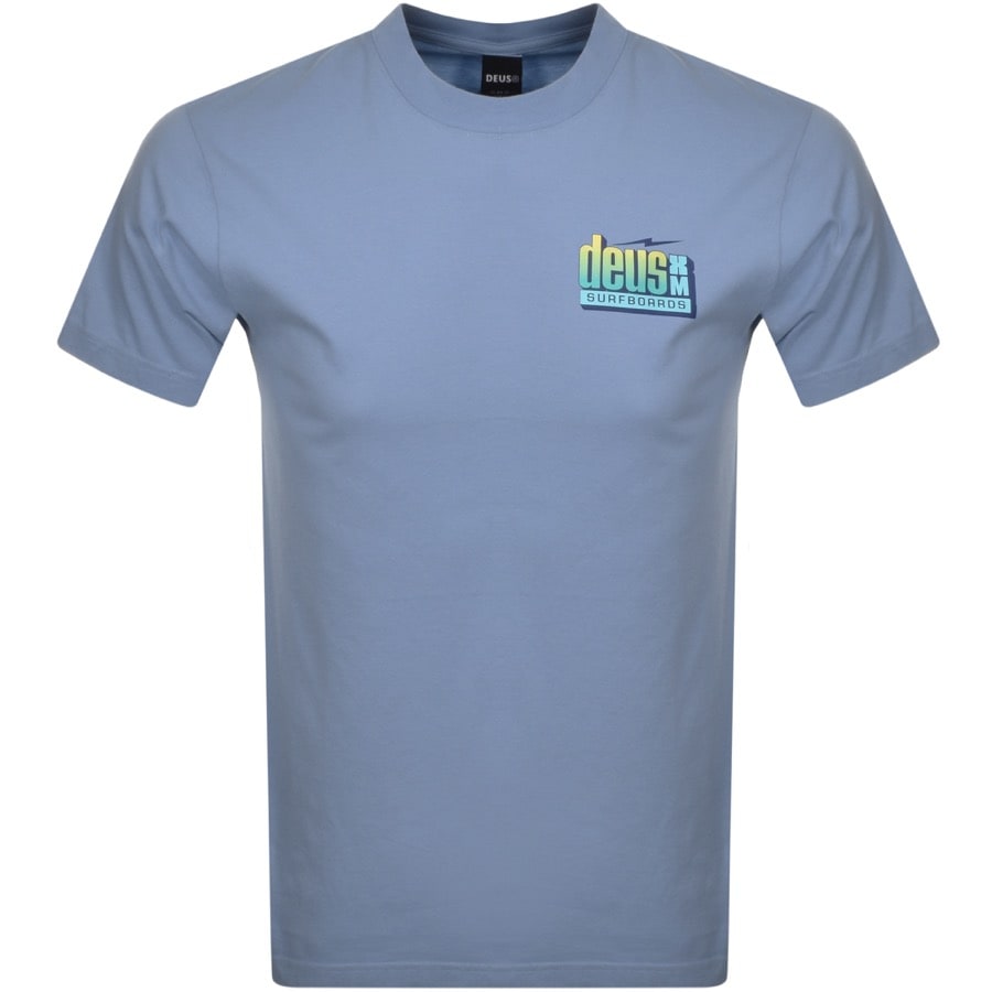Alternative Image for ProductDeus Ex Machina Barracuda T Shirt Blue2